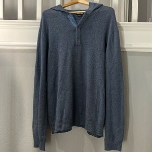 Michael Kors Blue hooded Sweater, XL